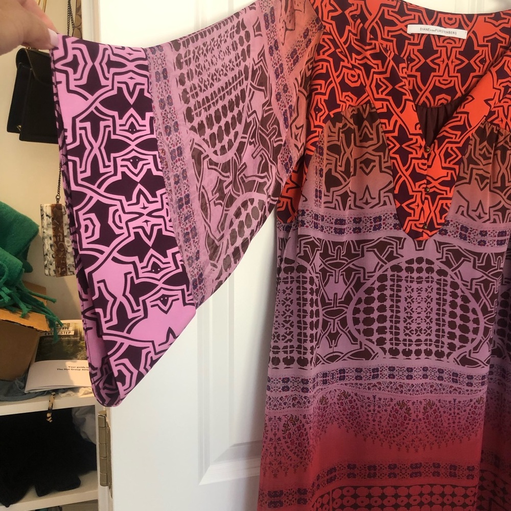 100% Silk Dress.